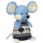  Упаковка мышь синяя в одежде
